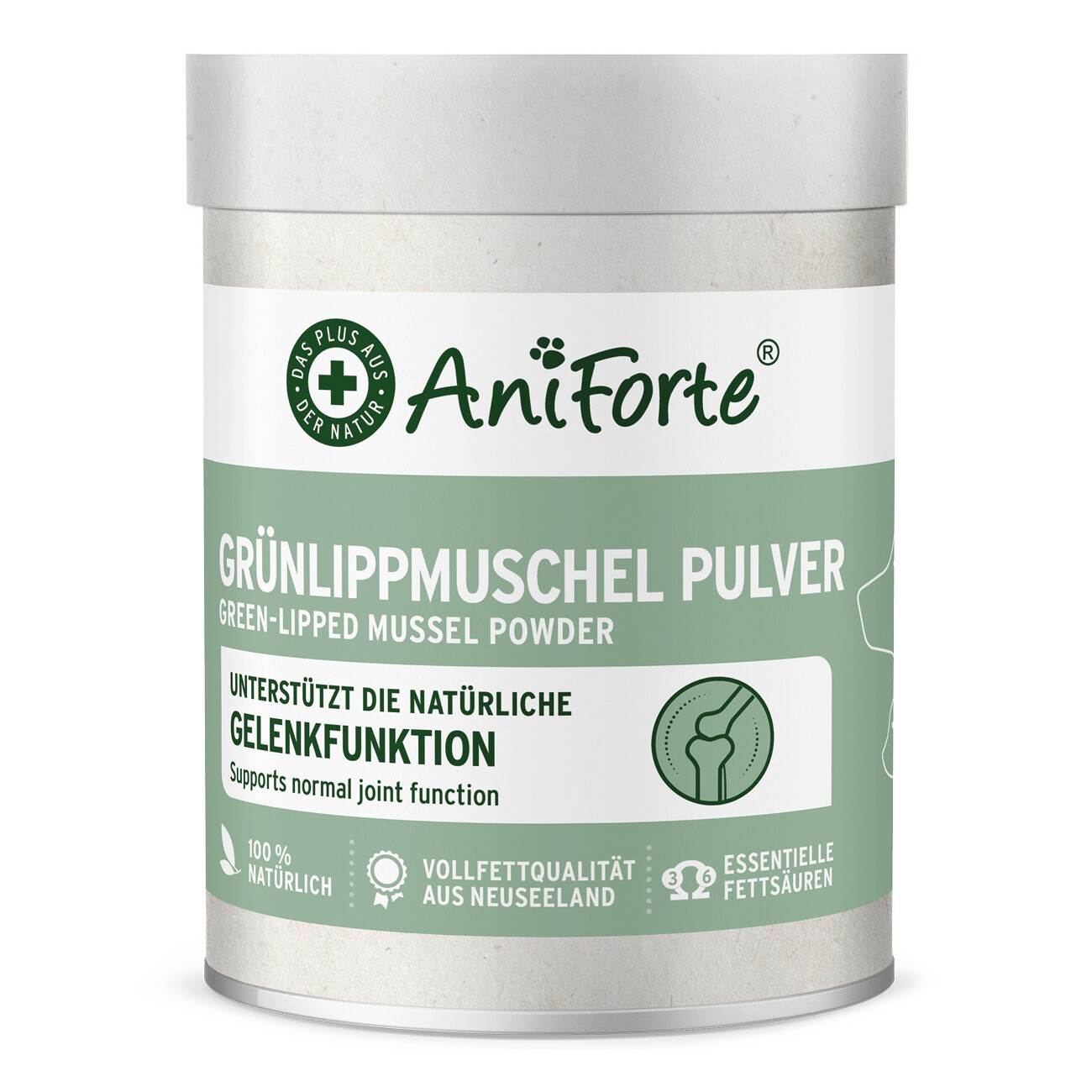 AniForte Grünlippmuschelpulver Vollfettqualität 100 g