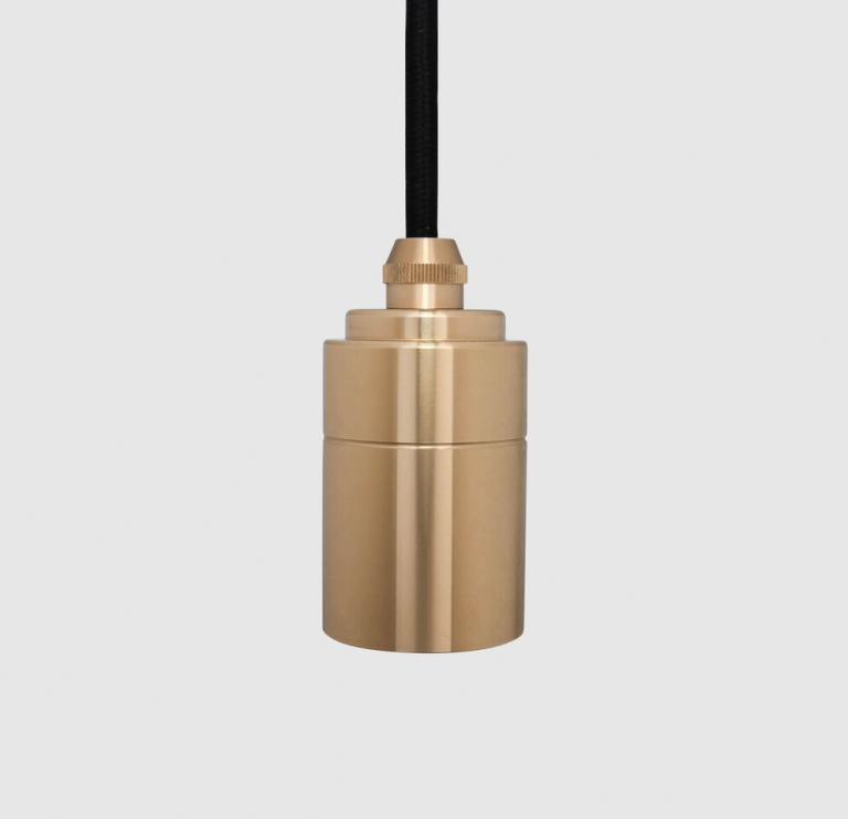 Tala LED E27 hanglamp Ø5 messing