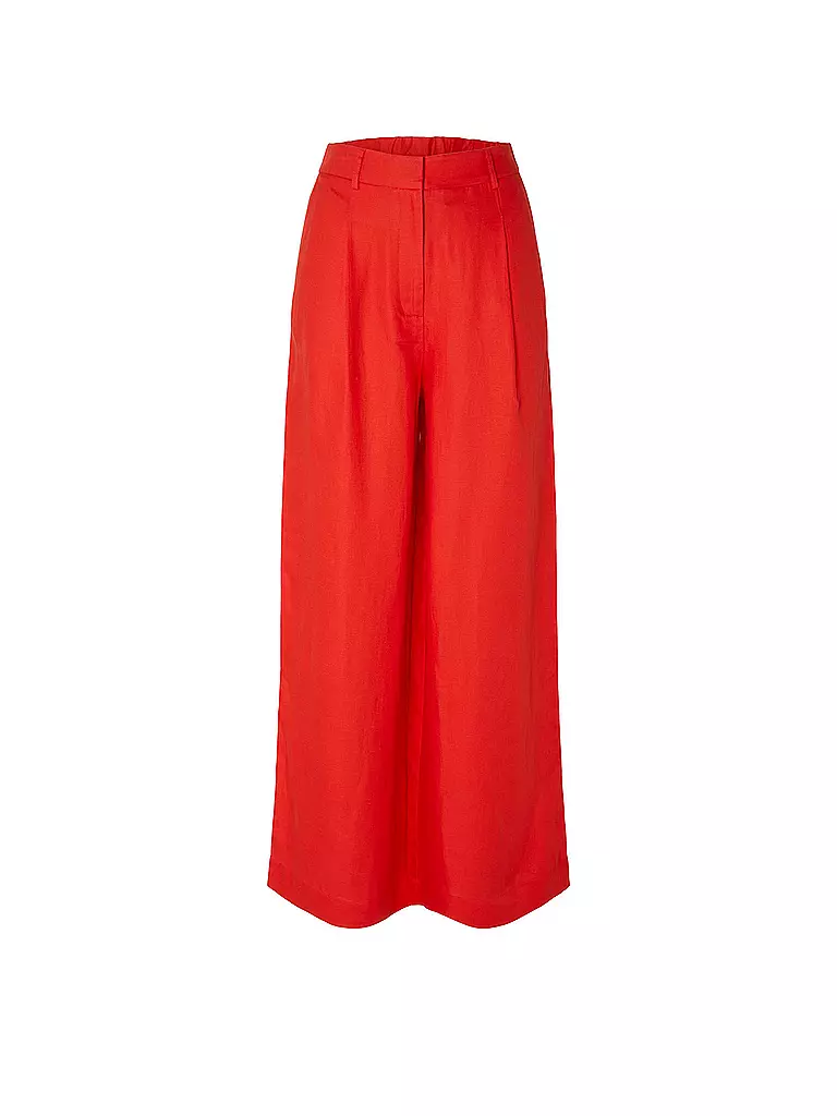 SELECTED FEMME Marlenehose SLFLYRA rot