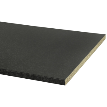 Werkblad AS28 175x60cm Nero Brasil