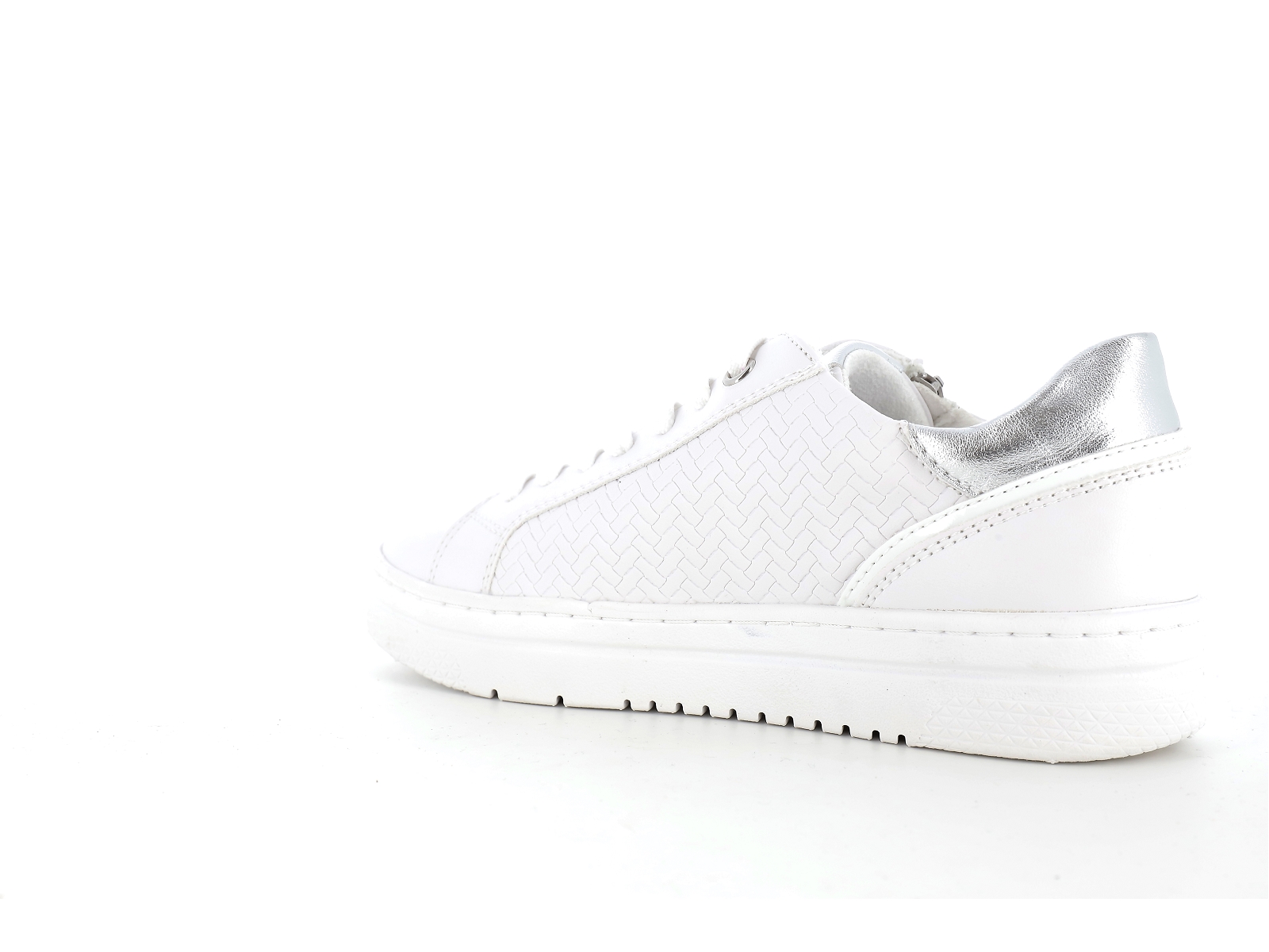 Marco tozzi-23718 Synthétique Blanc Argent