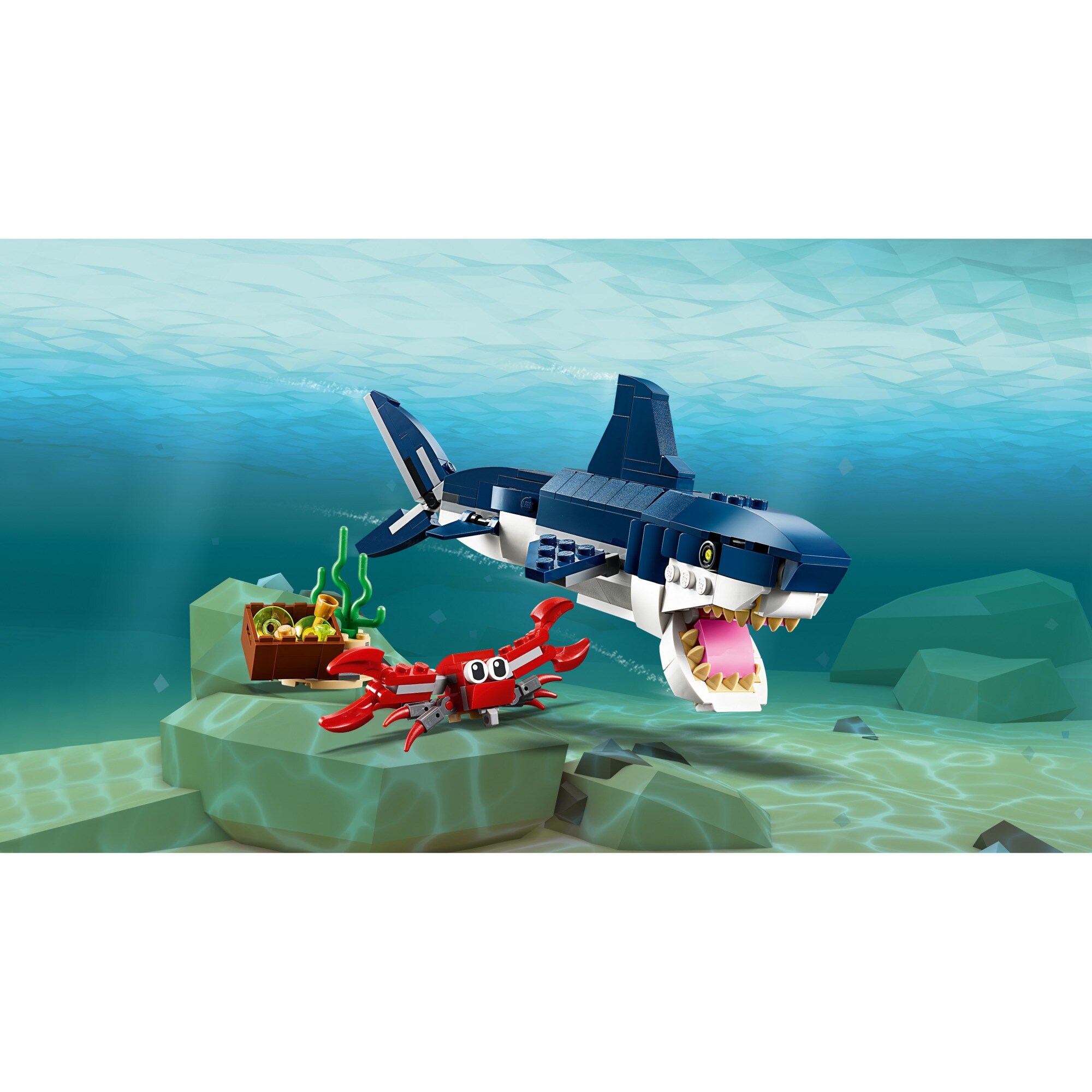 LEGO Konstruktionsspielzeug Creator Bewohner der Tiefsee