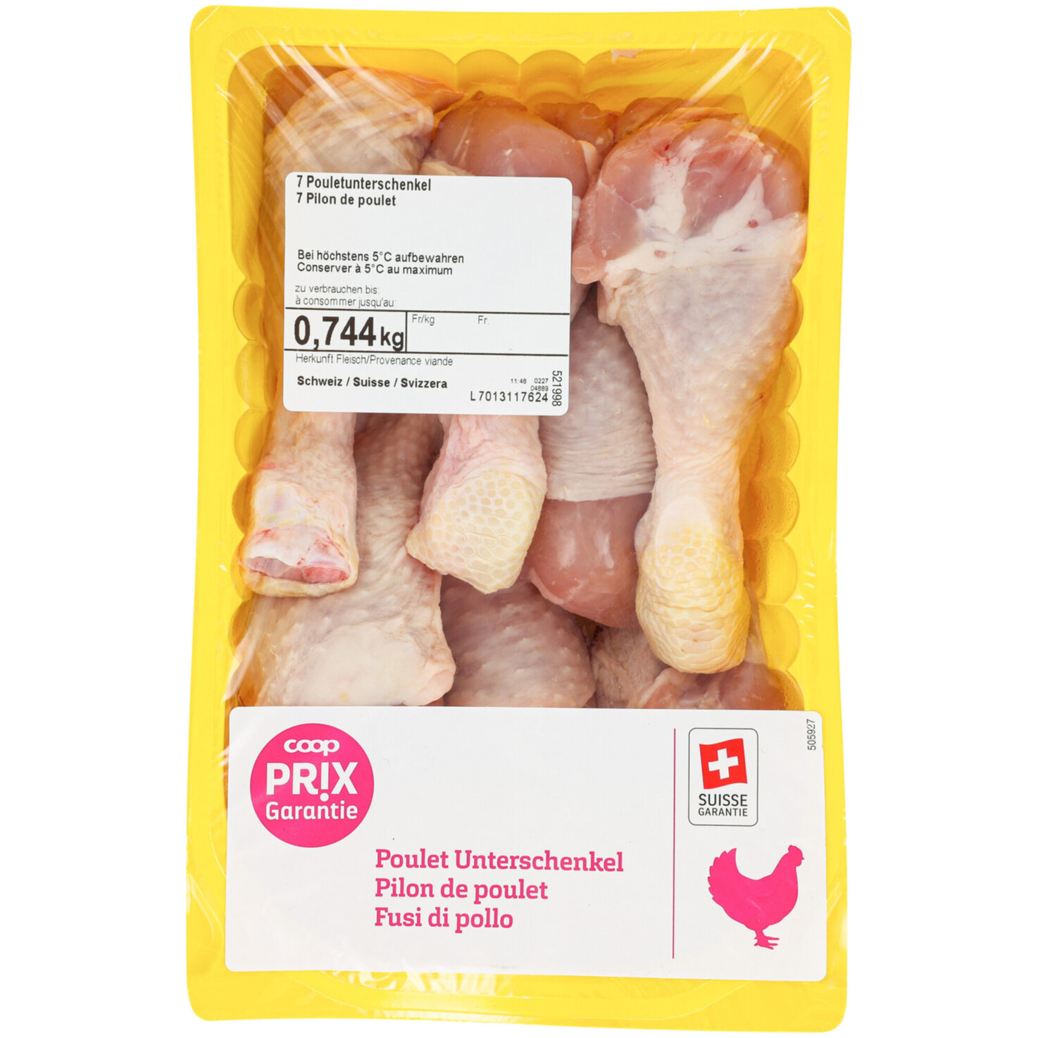 Prix Garantie Pouletunterschenkel ca. 770g