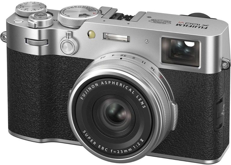 Fujifilm X100VI Camera - Zilver - Compacte Beeldkwaliteit