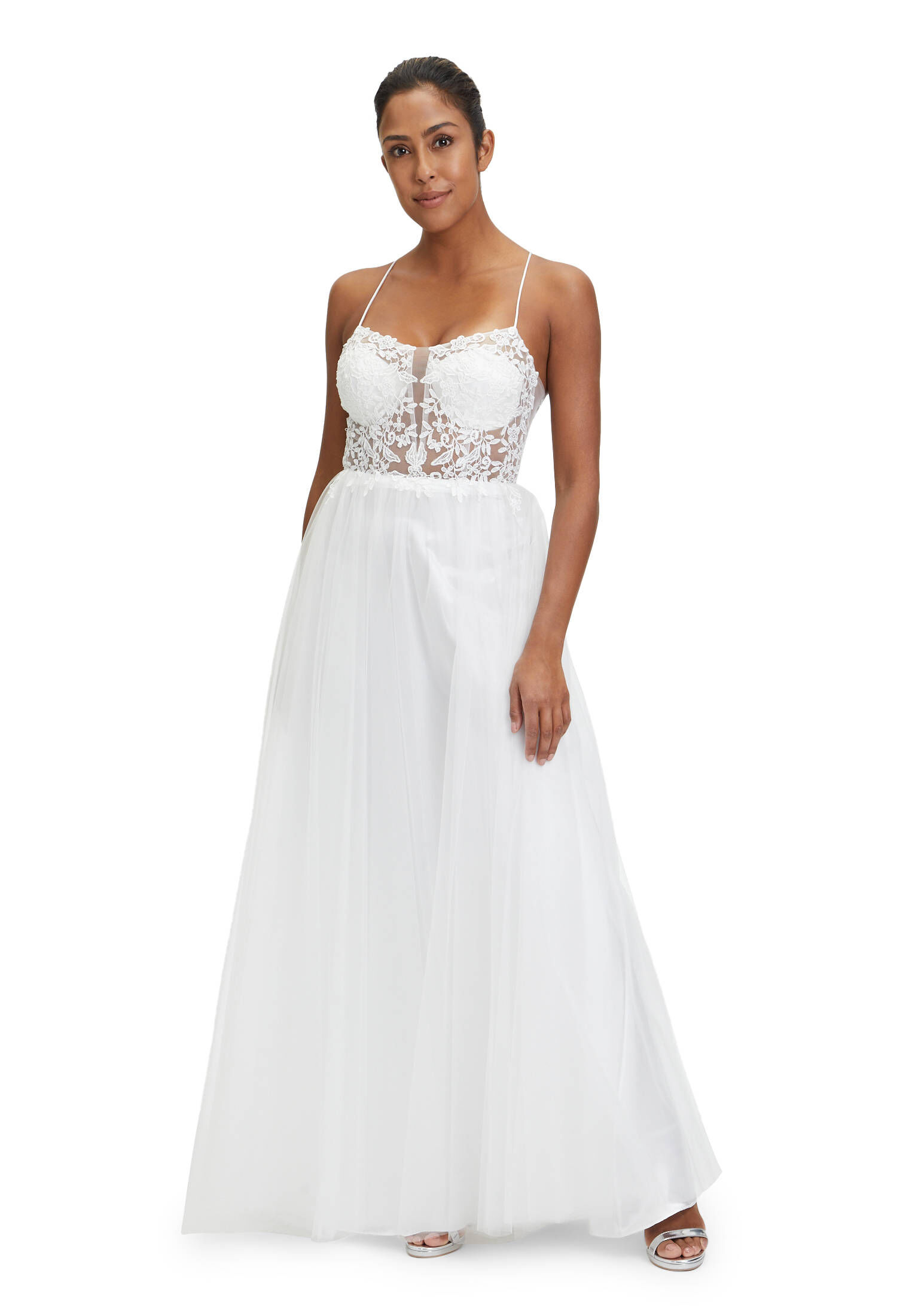 Vera Mont| Damen Abendkleid mit Stickerei