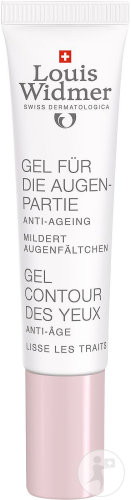 Louis Widmer Hydraderm Gel Contour Des Yeux Sans Parfum Tube 15ml