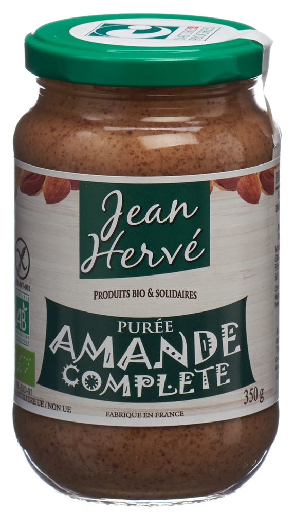 JEAN HERVE purée d'amande complète bio 350 g
