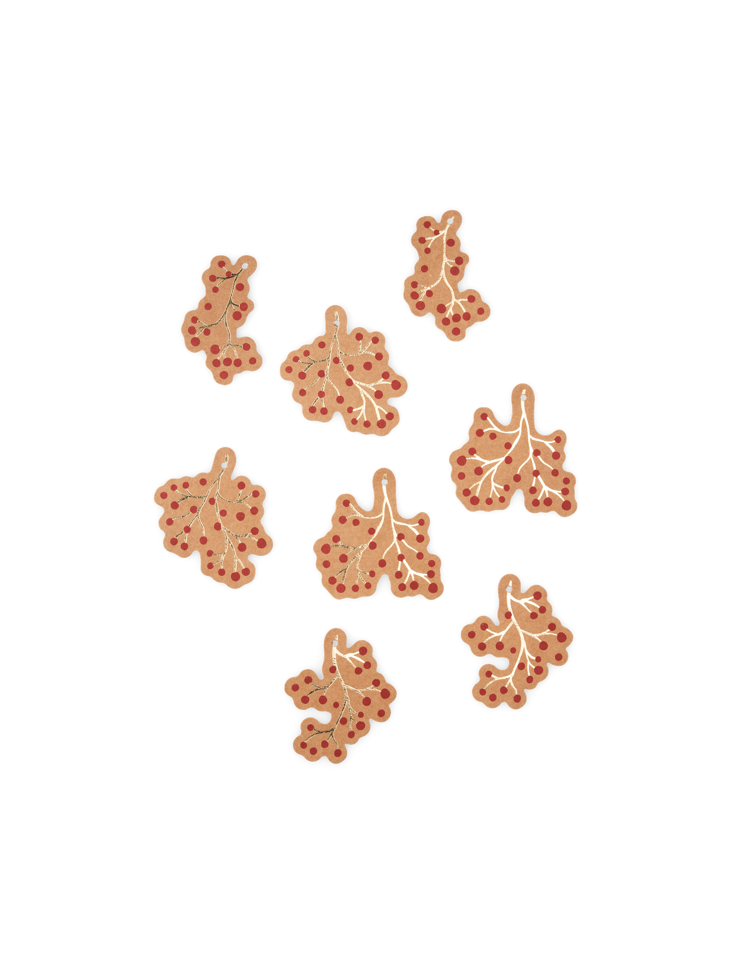 Gavemærker | Papir. 7,2 x 7,8 cm. 8 stk. | Multi