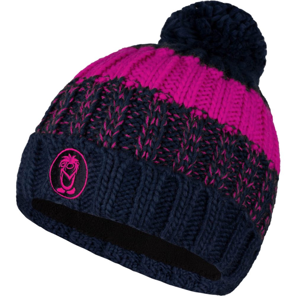 Trollkids Troll Bobble Mütze Kinder navy