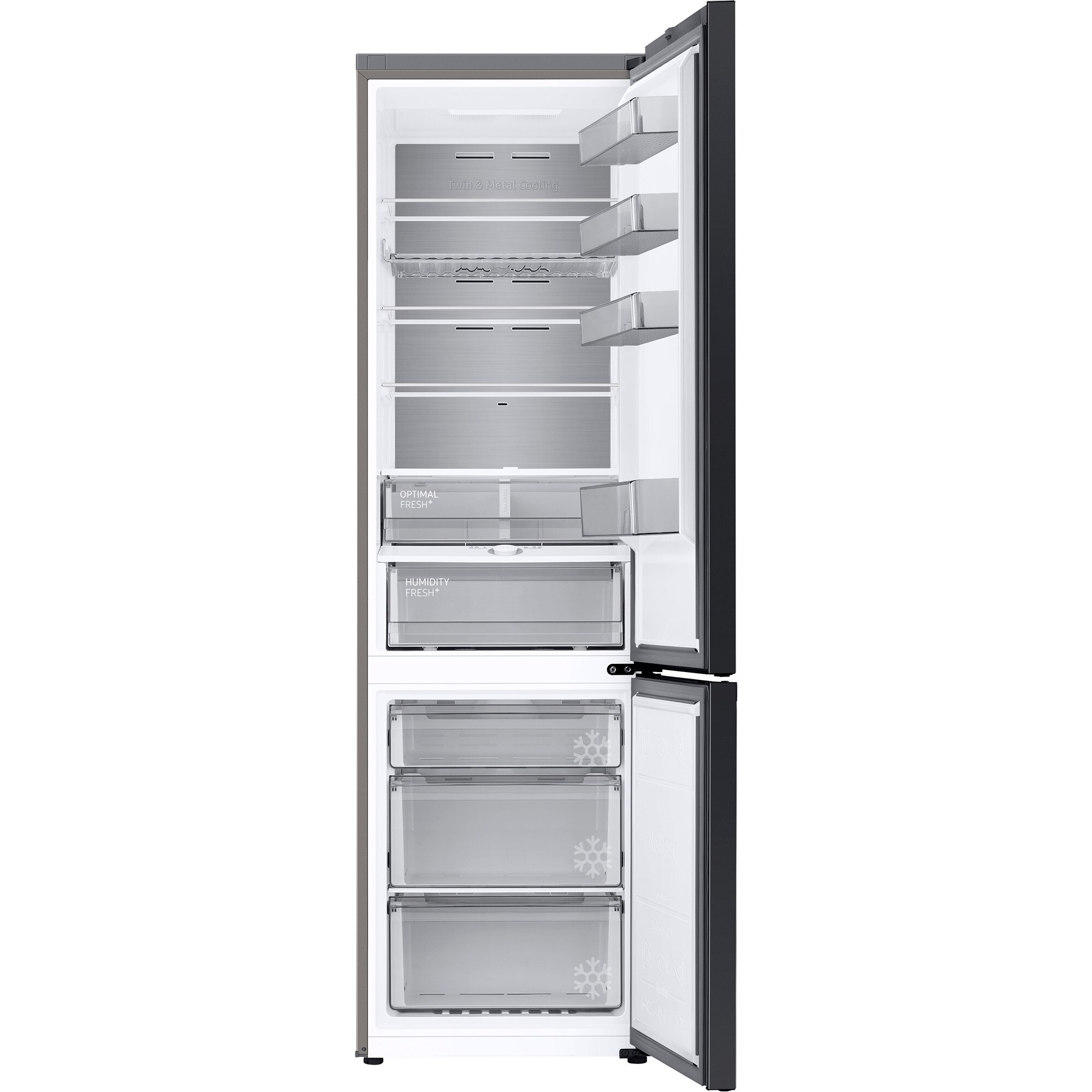Samsung Kühl-/Gefrierkombination RL38C7B5BB1/EG Bespoke
