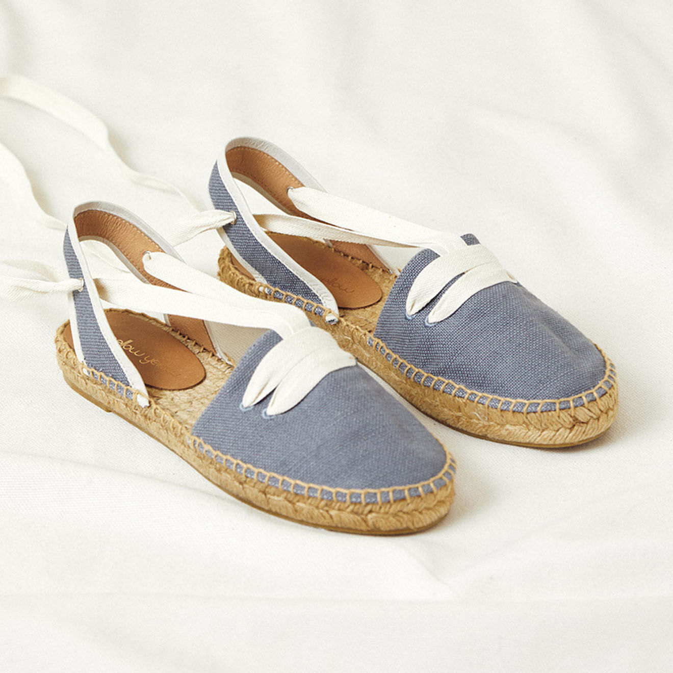 Mellow Yellow Espadrilles Carlota bleues