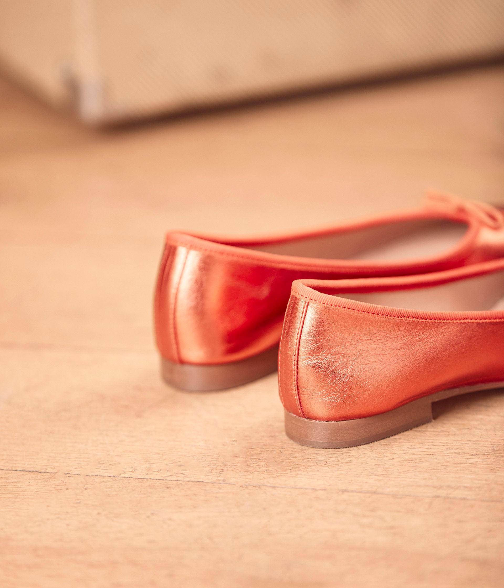 Ballerines orange Jenny