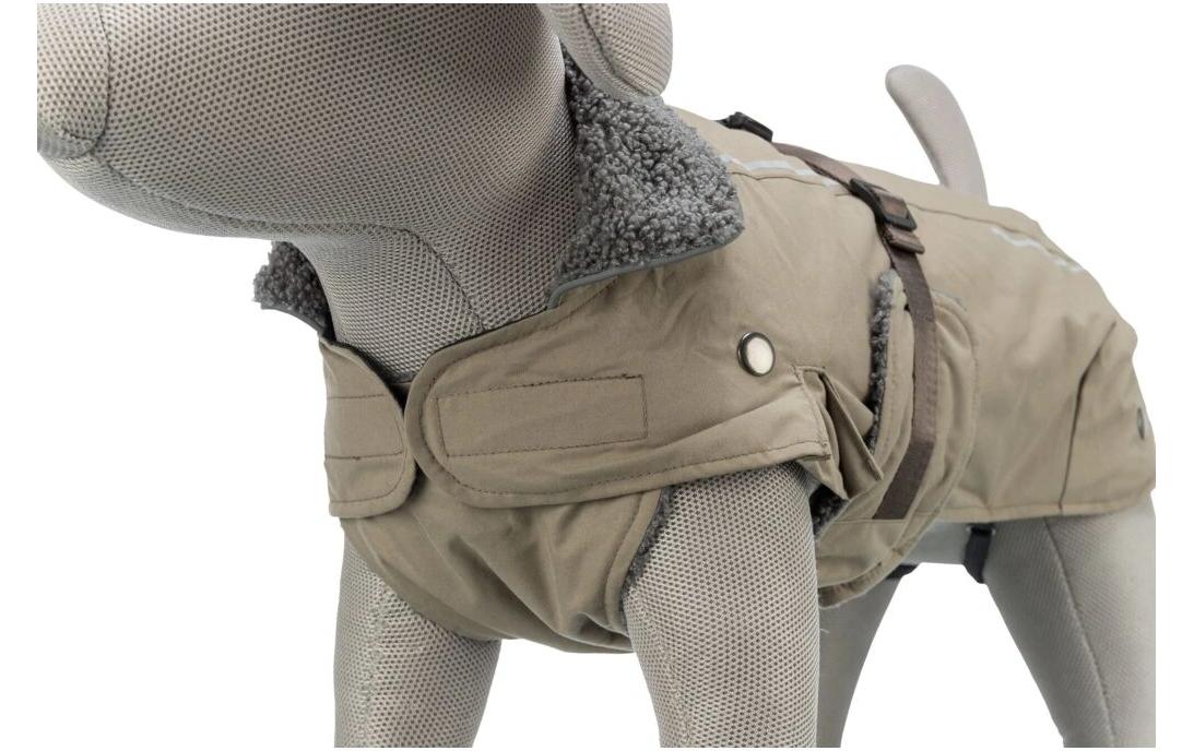 Mantel Rouen S, 34 cm, BeigeHundebekleidung