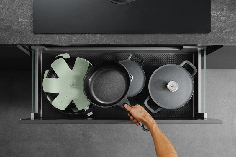 BergHOFF Leo Phantom Pannenset - 6 delig met gratis panbeschermerset