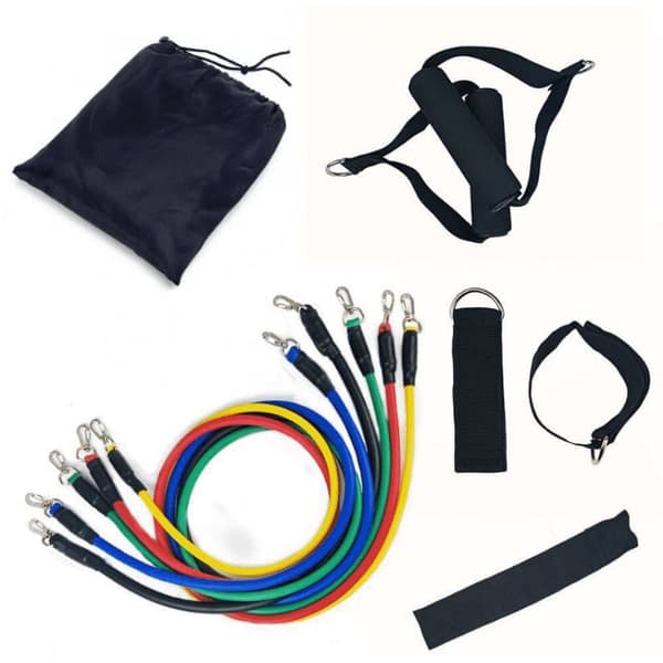 Resistance Bands / Motstandsbånd i komplett treningssett