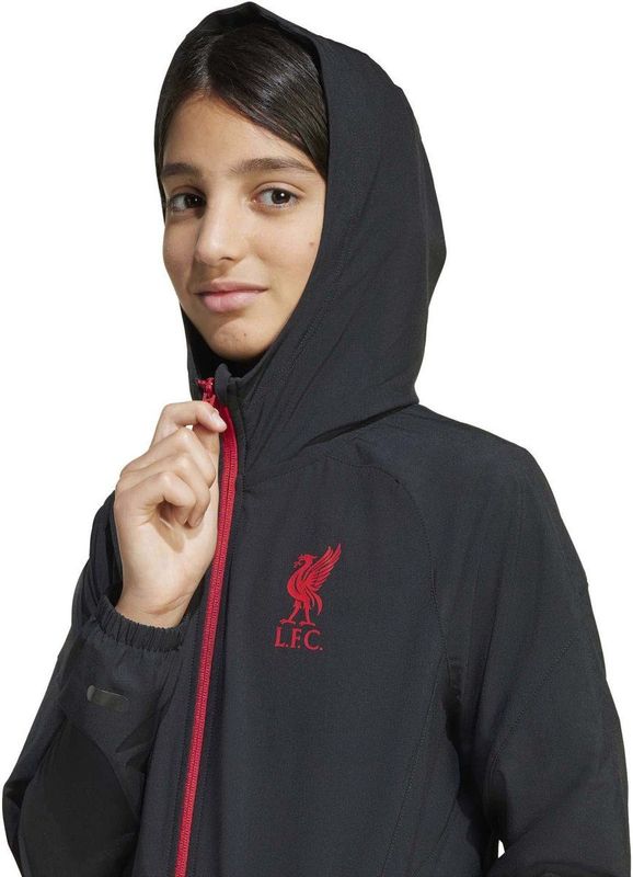 adidas - Liverpool Vis Tech Vest - Zwart Rood - Kids