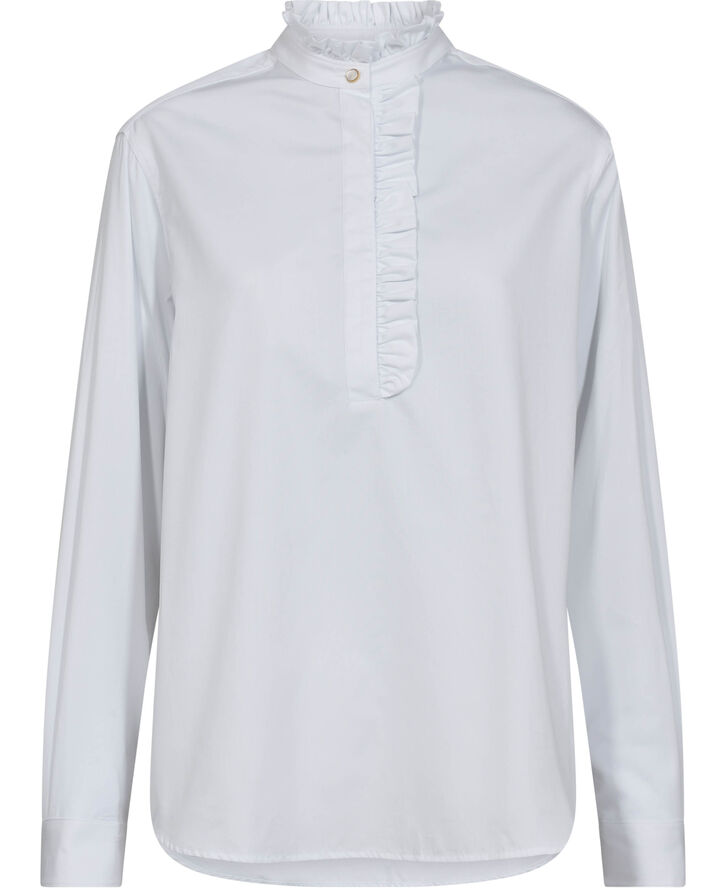 Stenströms Idun Blouse, Long popover White