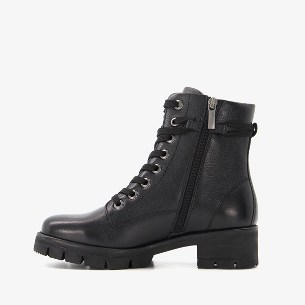 Tamaris Comfort leren veterboots met chunky zolen