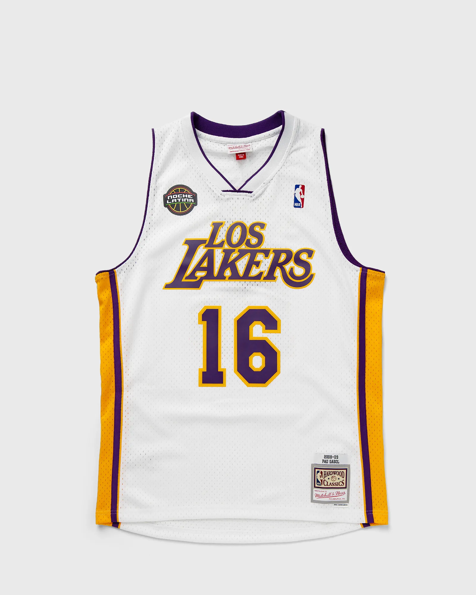Mitchell & Ness NBA SWINGMAN JERSEY LOS ANGELES LAKERS 2008-09 PAU GASOL #16