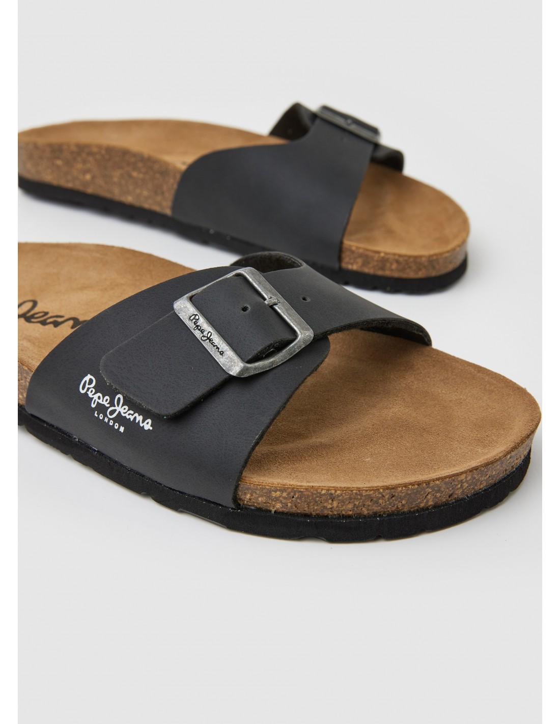 pepe jeans Claquettes Homme Bio Noir