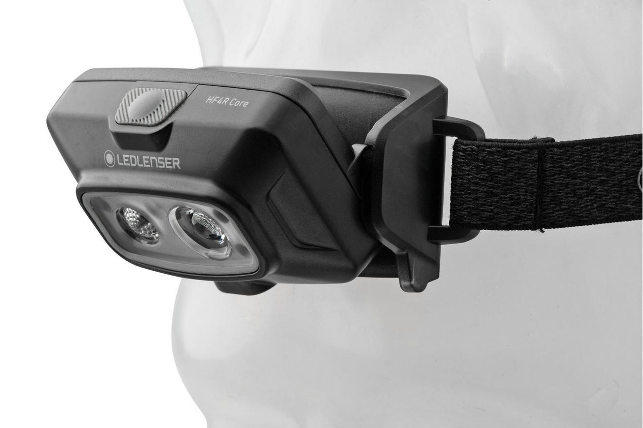 Ledlenser HF4R Core oplaadbare hoofdlamp, zwart, 500 lumen