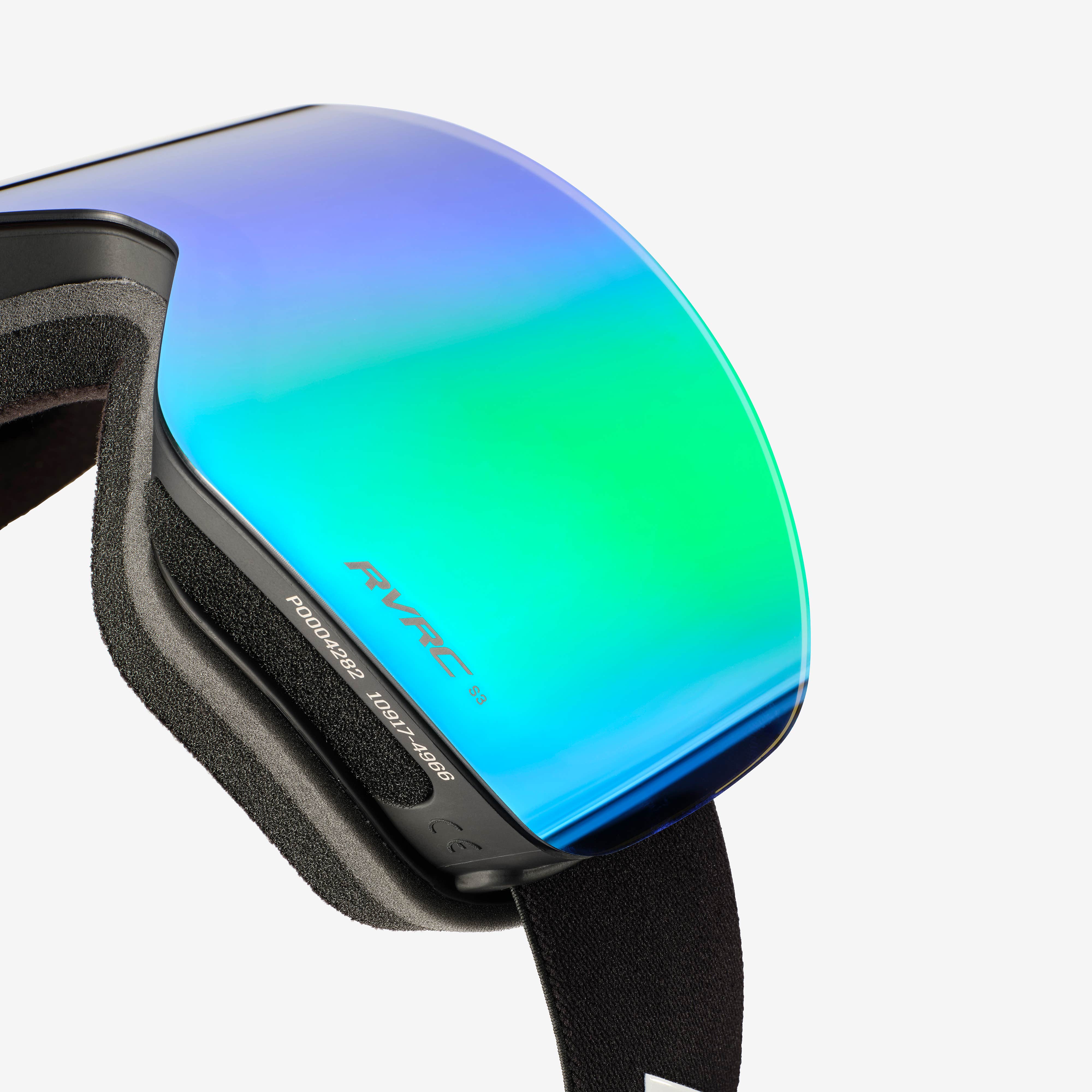 Slope Ski Goggles  Green/Blue Mirror