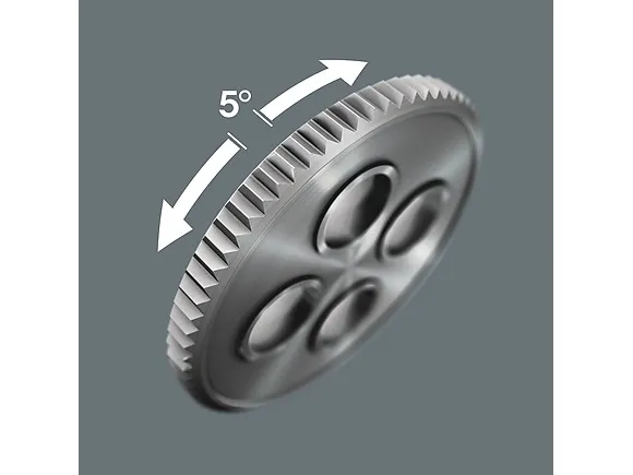 Wera 05075800001, Klik momentnøgle, Nm, Mekanisk, 1/4
