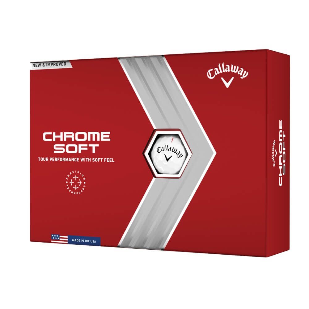 Chrome Soft 22 Golfball Hvit