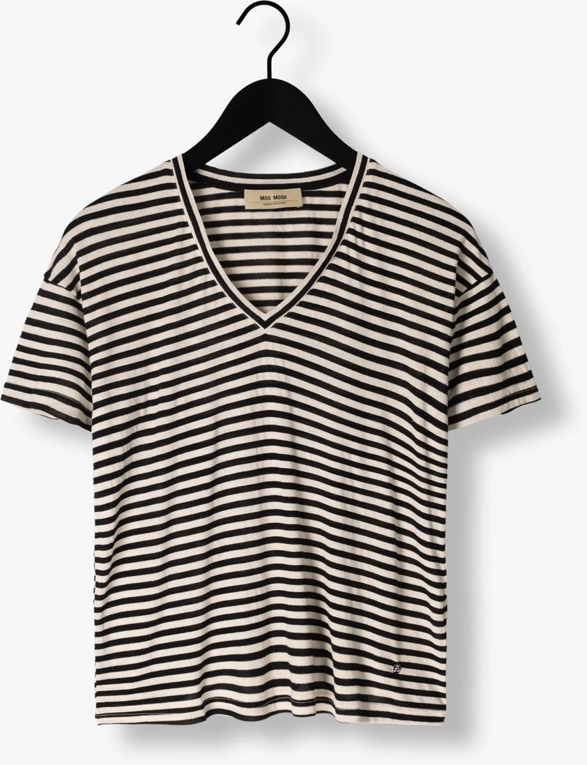 MOS MOSH donkerblauwe mos mosh t-shirt jill