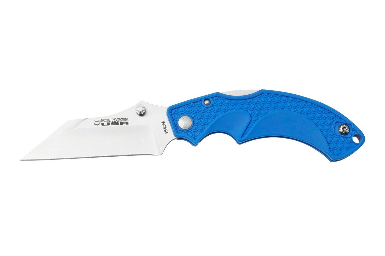 Fox Knives USA Forza Blue Wharncliffe FKU-AMI-WC-BLU zakmes, Mike Vellekamp design