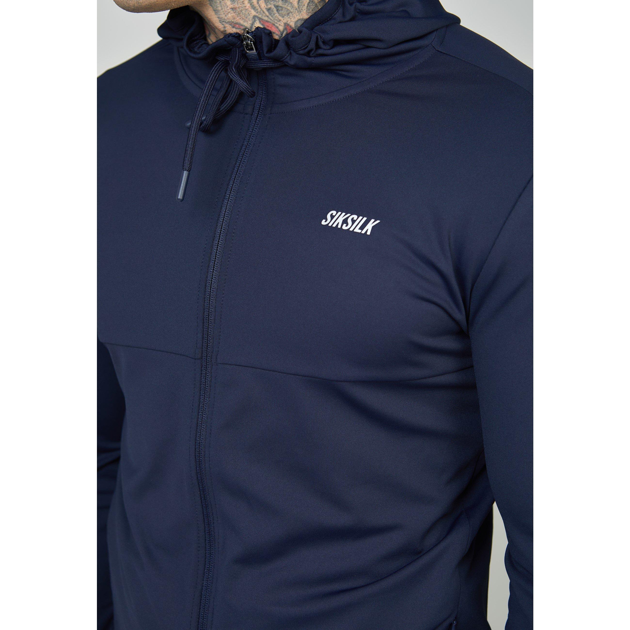 SikSilk Zip Hoodie Mens