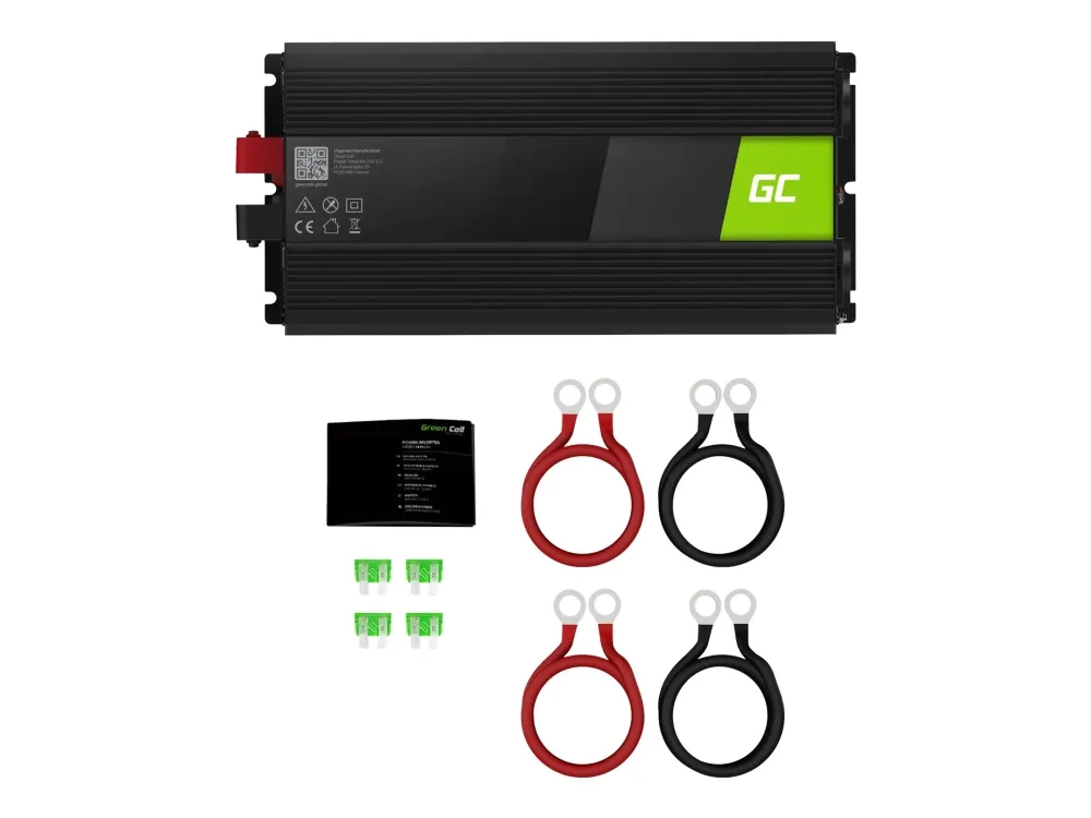 Green Cell® Car Power Inverter Converter 24V to 230V 1500W/3000W
