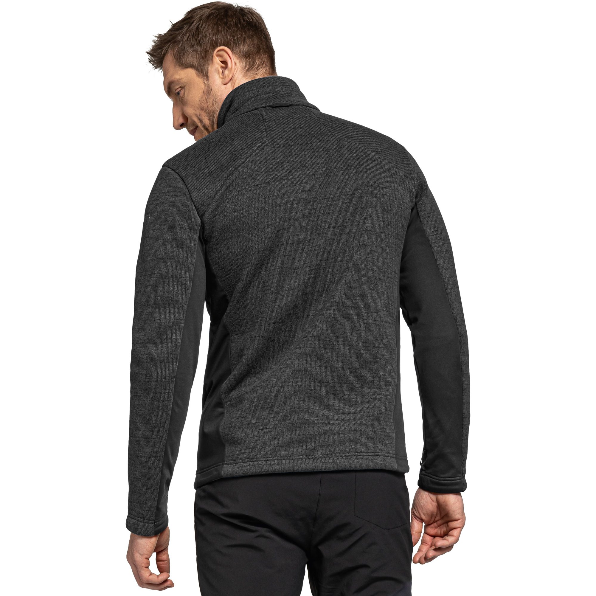 Schöffel Oberau ZipIn Fleecejacke Herren schwarz