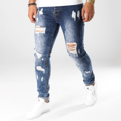 Jean Skinny LB054-7 Bleu Medium