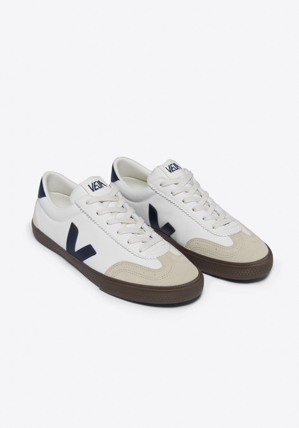 Veja Sneaker Volley O.T. Leather White Nautico Bark