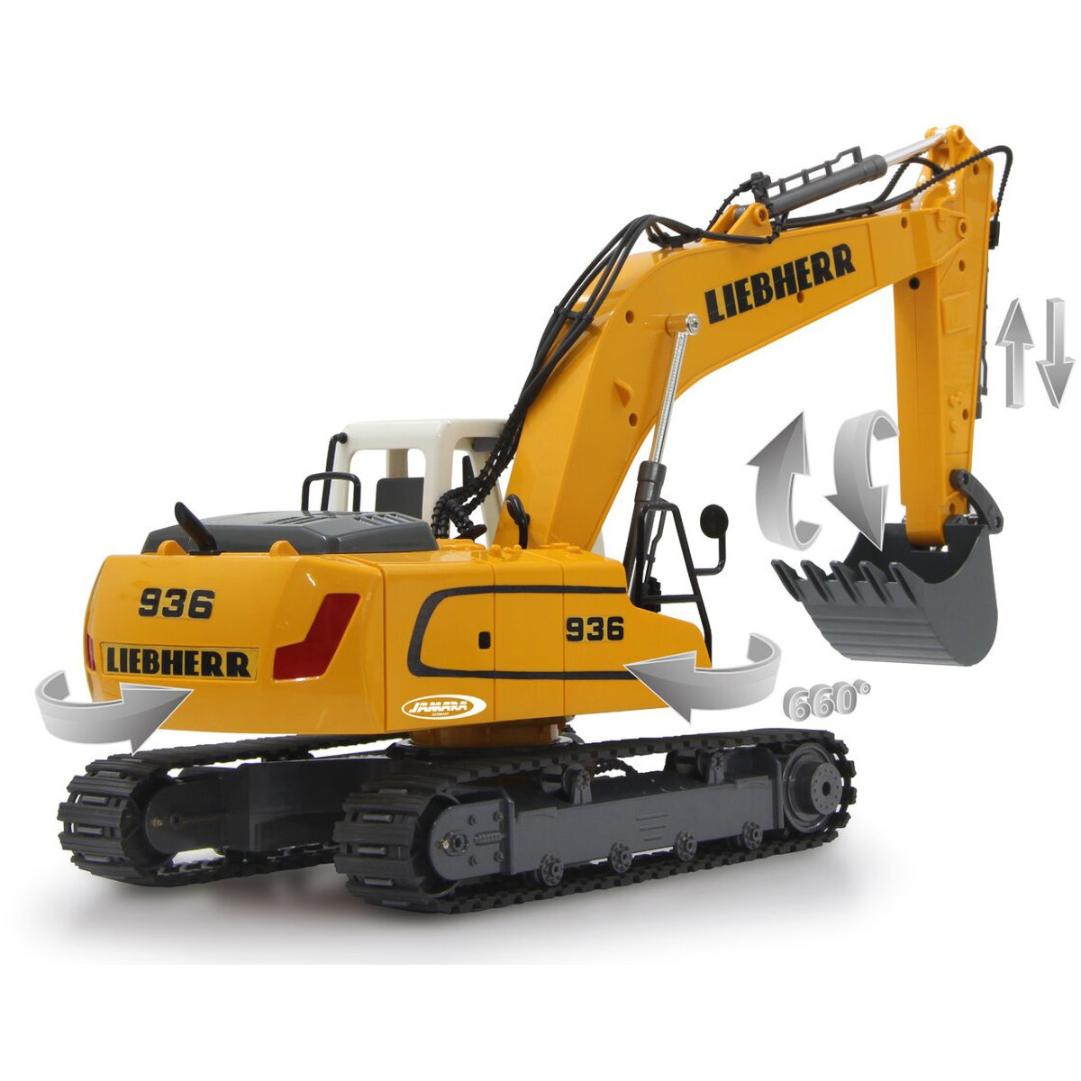 Jamara Jamara Ferngesteuerter Bagger Liebherr R936 1:20 2,4GHz