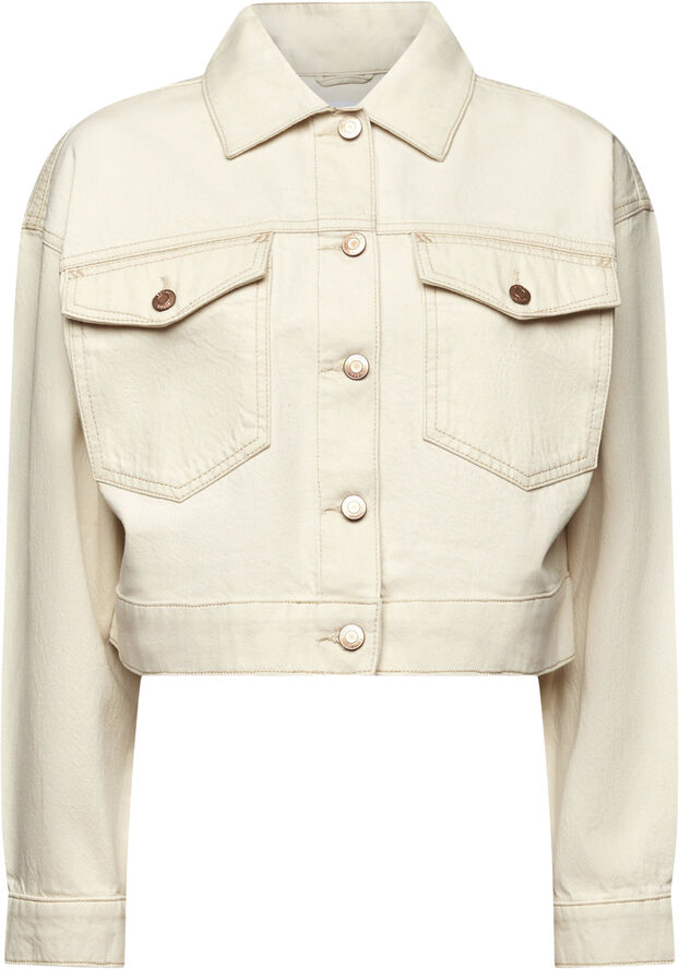 Esprit CRPPD RLXD JCKT Off white