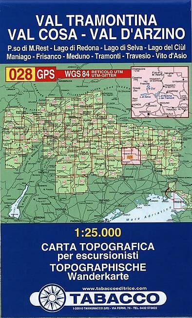 TABACCO - 28 VAL TRAMONTINA 1 25 000