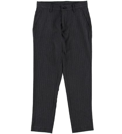 Grunt Hosen - Rick - Grau gestreift