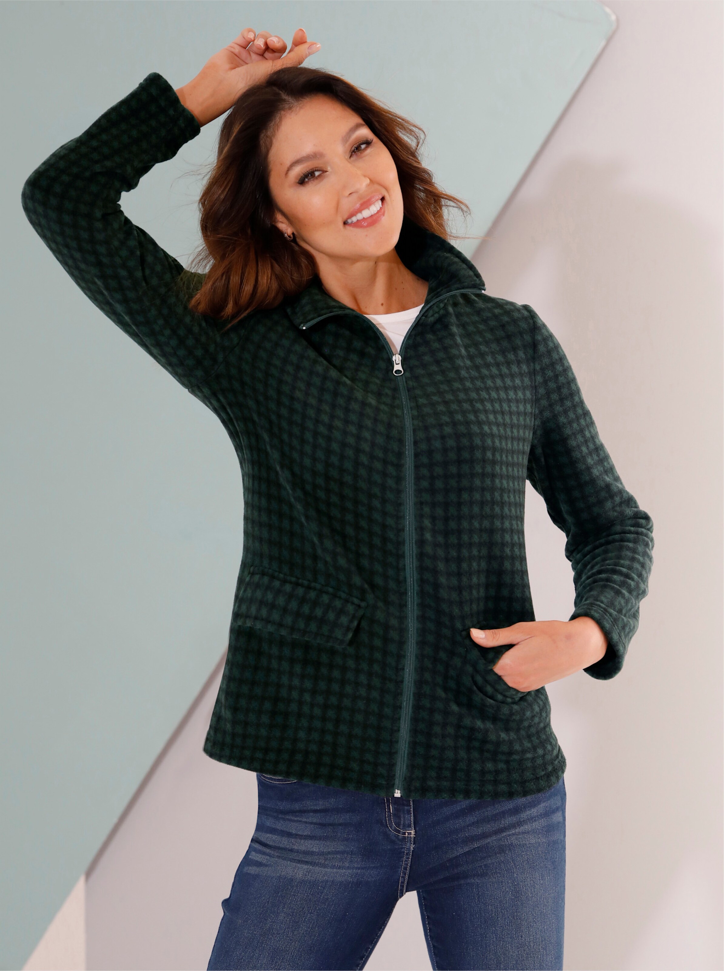 Fleecejacke in weicher Qualität