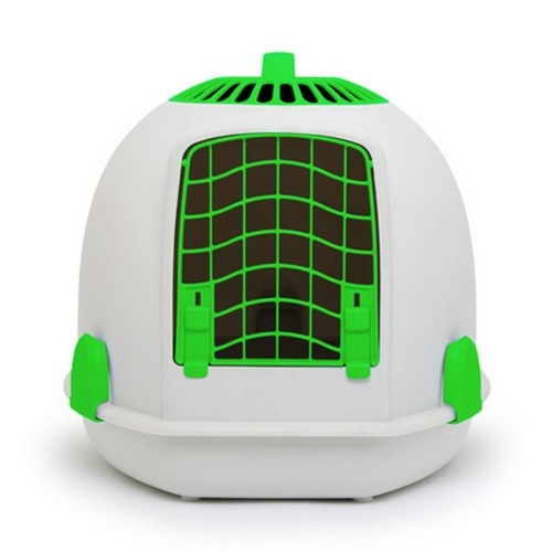 Transportadora para gatos Igloo 2 em 1, verde Aurora