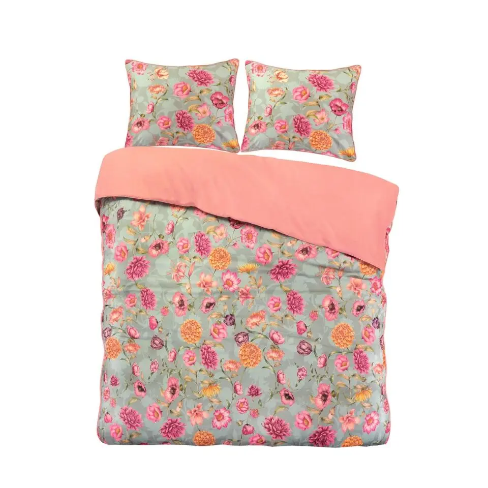 Papillon dekbedovertrek Lauren - 200x200/220 cm - Groen