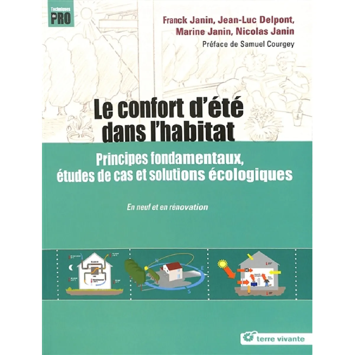 Le confort d'été dans l'habitat : principes fondamentaux, études de cas et solutions écologiques : en neuf et en rénovation
