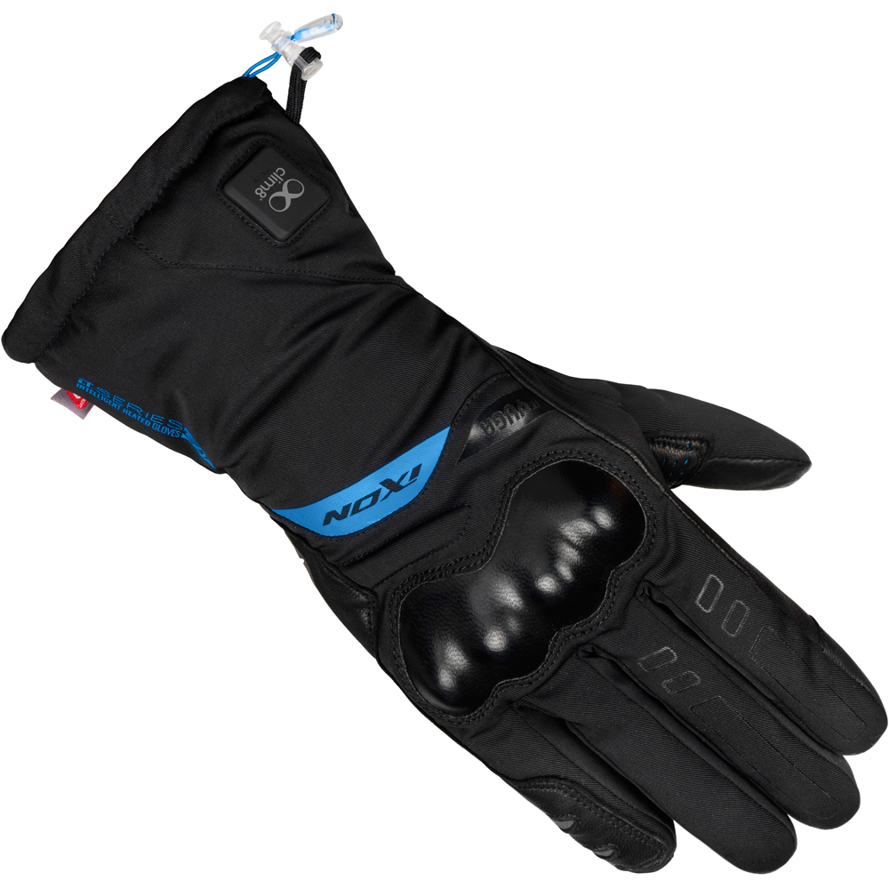 Ixon - Gants chauffants Femme IT-Yuga Lady Noir / Bleu