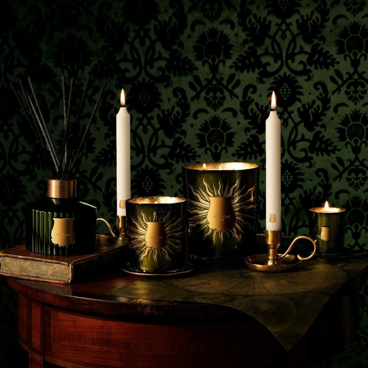 Trudon Astral Gabriel - Feu de Bois Gourmand Bougie Intermède