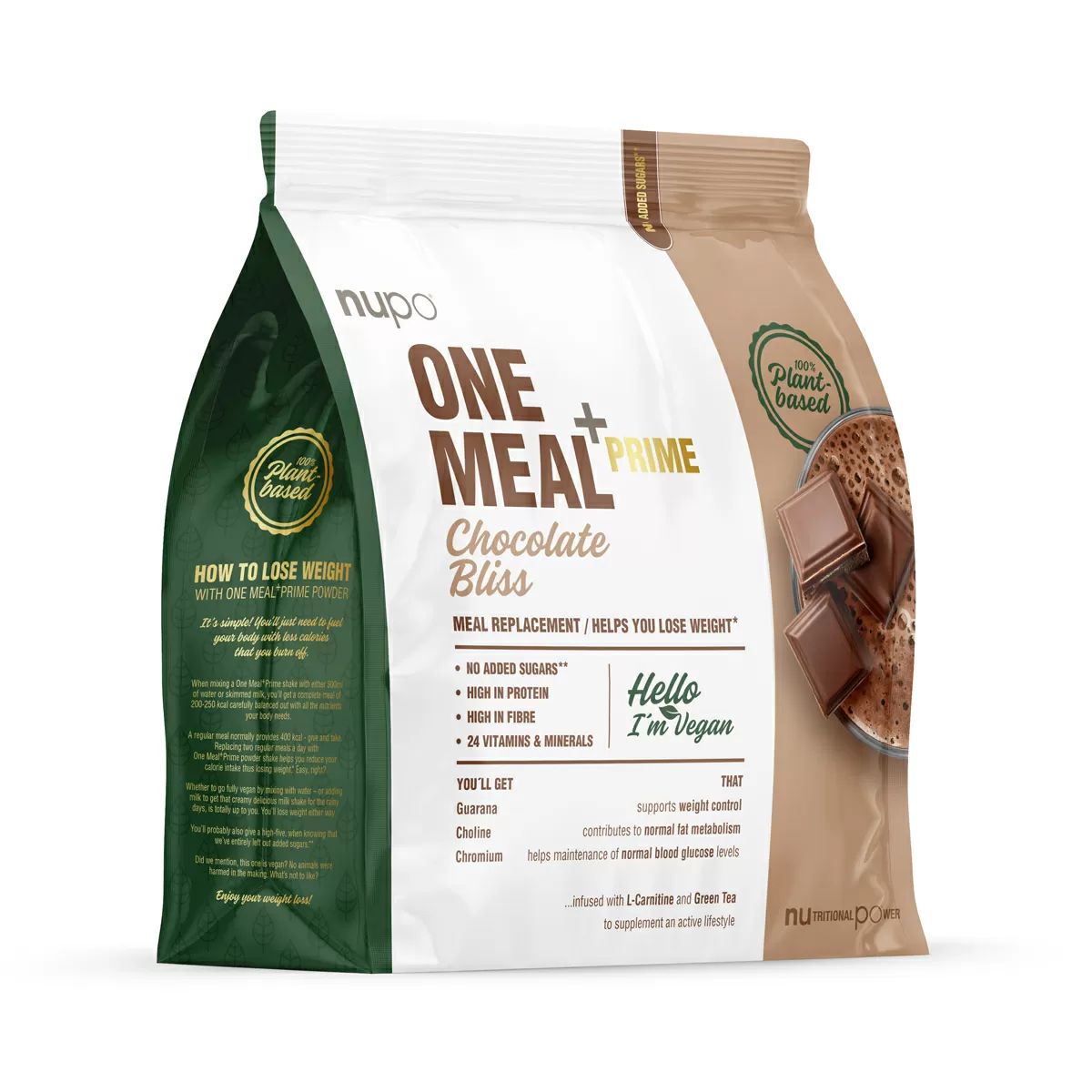 Nupo One Meal  Prime Chocolate Bliss - 1 stk.