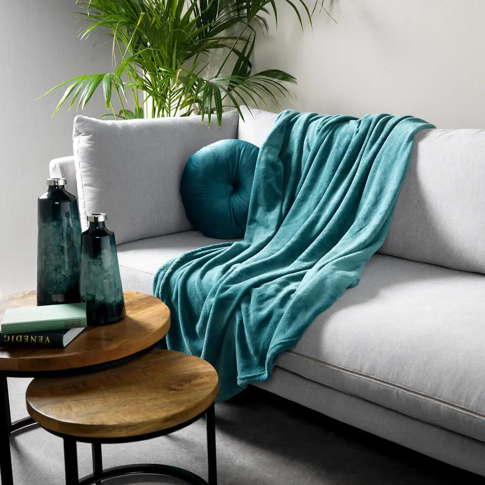 Plaid Harvey - Sagebrush Green - 150x200 cm