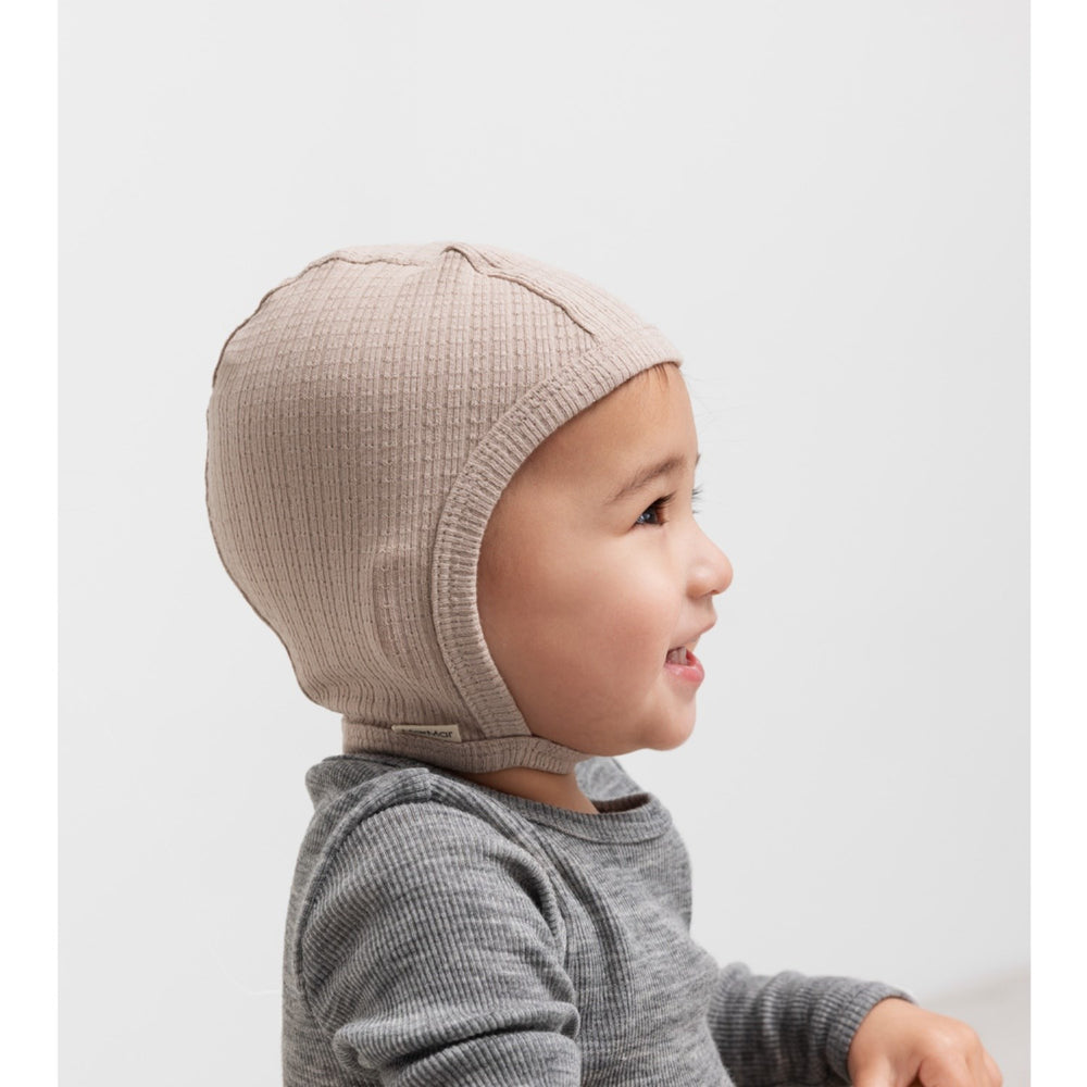 Køb MarMar Modal Pointelle Rib Soft Beige Hue