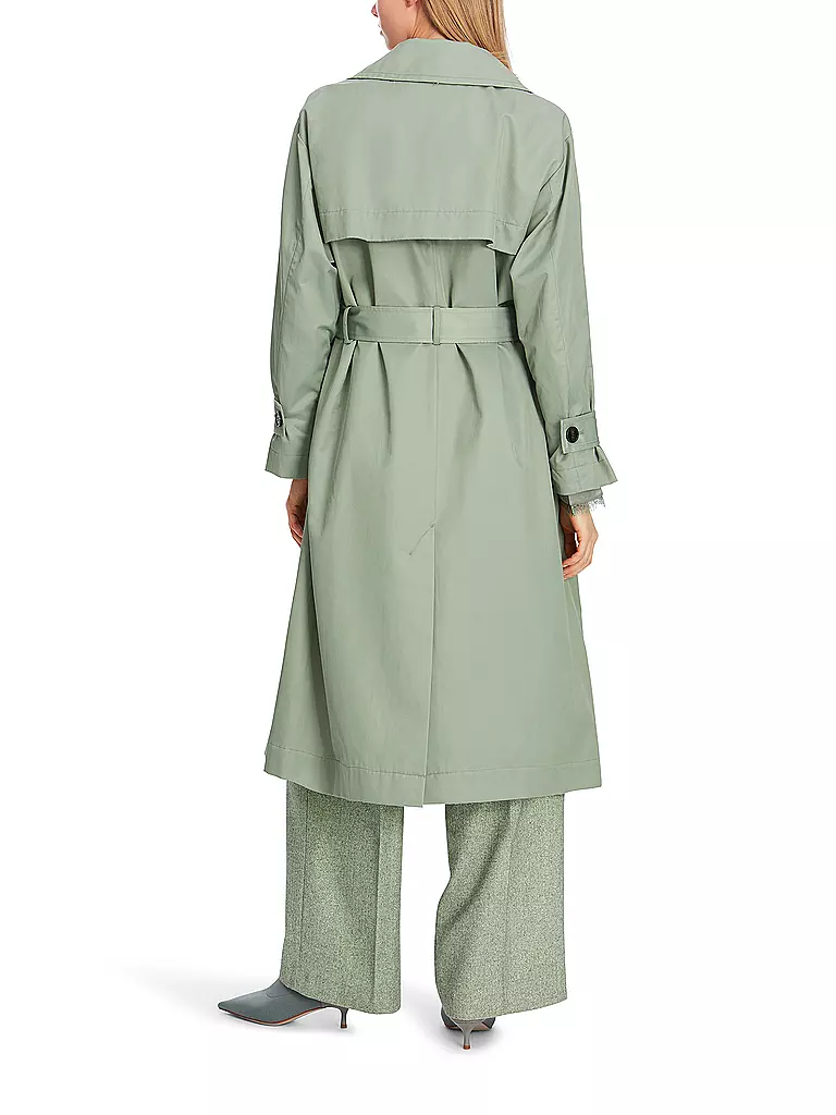 MARC CAIN Trenchcoat grün
