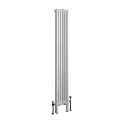 Eastbrook Imperia 2 koloms radiator 30x180cm 1078W wit glans
